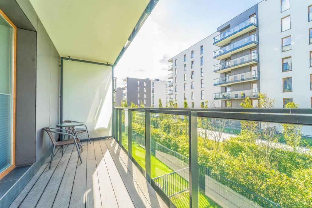 Ferienwohnung Harmonia Oliwska Danzig Exterior foto