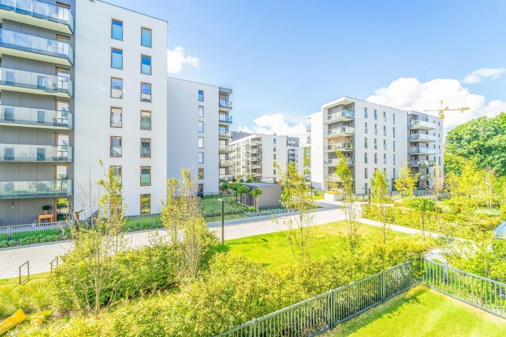 Ferienwohnung Harmonia Oliwska Danzig Exterior foto